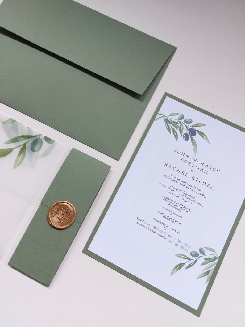 Sage Green Olive Set