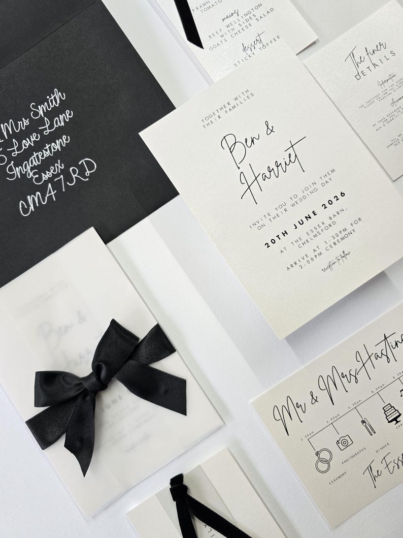 Wedding Invitations & Favours