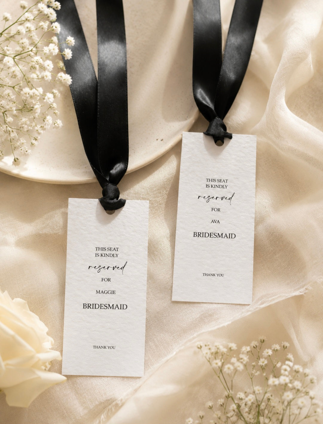 Reserved Seating Tags