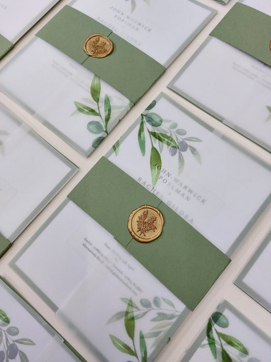 Sage Green Olive Set