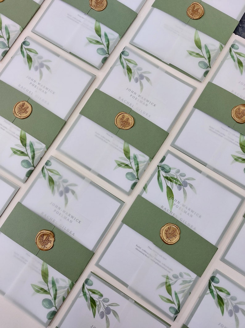 Sage Green Olive Set