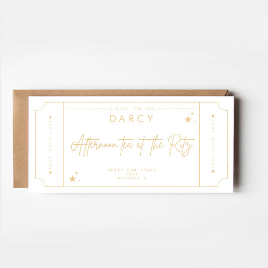 Personalised Gift Voucher